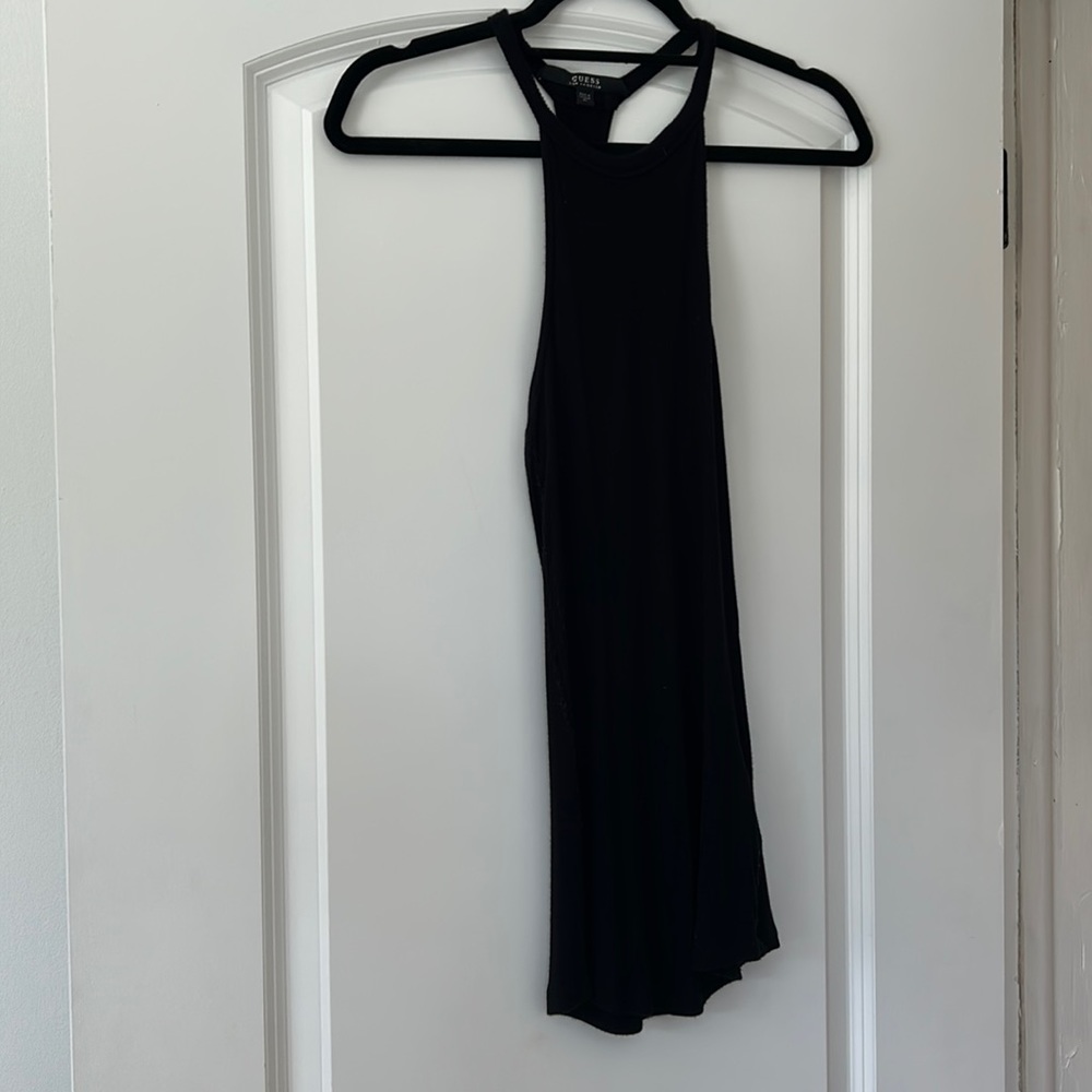 Guess tank top black size xs